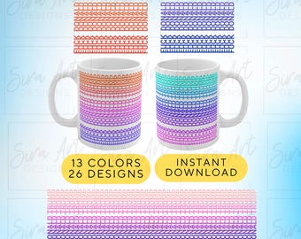 Anti-Trump FDT Mug Wrap PNG, Political Humor Bundle, Hidden Swear Message, Digital Download