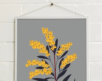 A3 Goldenrod Print