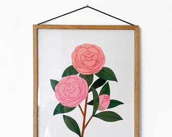 A3 Camellia Print