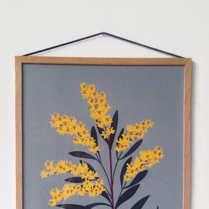 A3 Goldenrod Print image 2