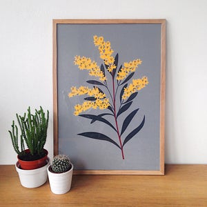 A3 Goldenrod Print image 4