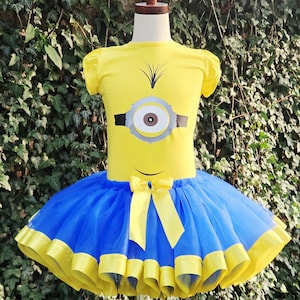 Zestaw tutu z wstążkami Minion