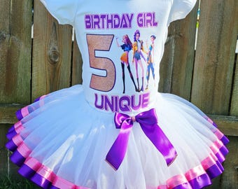 Demon Hunters Birthday Outfit, Pink Purple Tutu Dress, Kpop Party Outfit