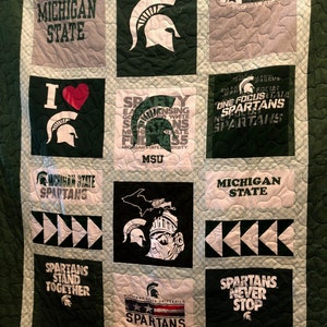 Custom T-Shirt Quilt or Memory Quilt - DEPOSIT ONLY