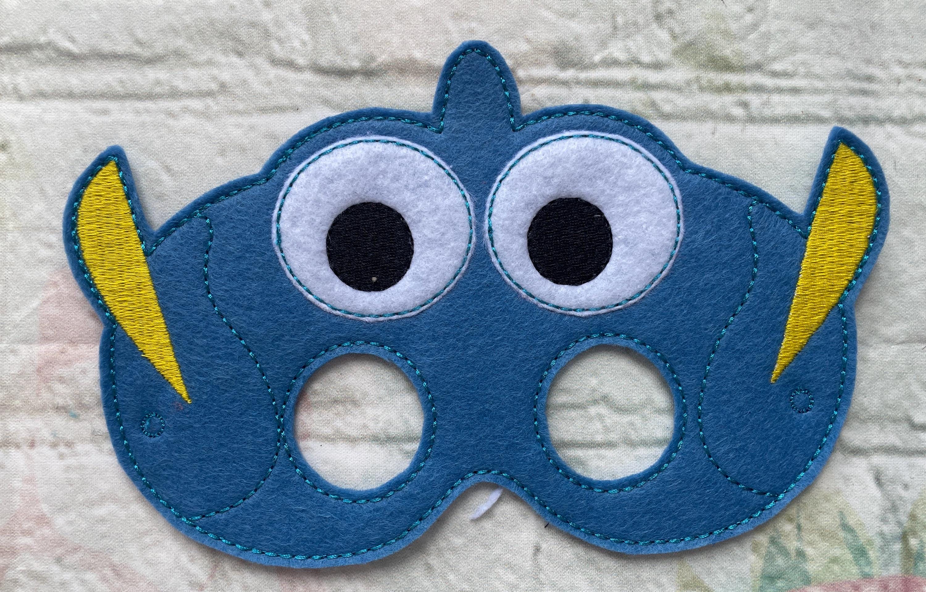 Handmade Nemo Fish Character Felt Face Masks - Etsy