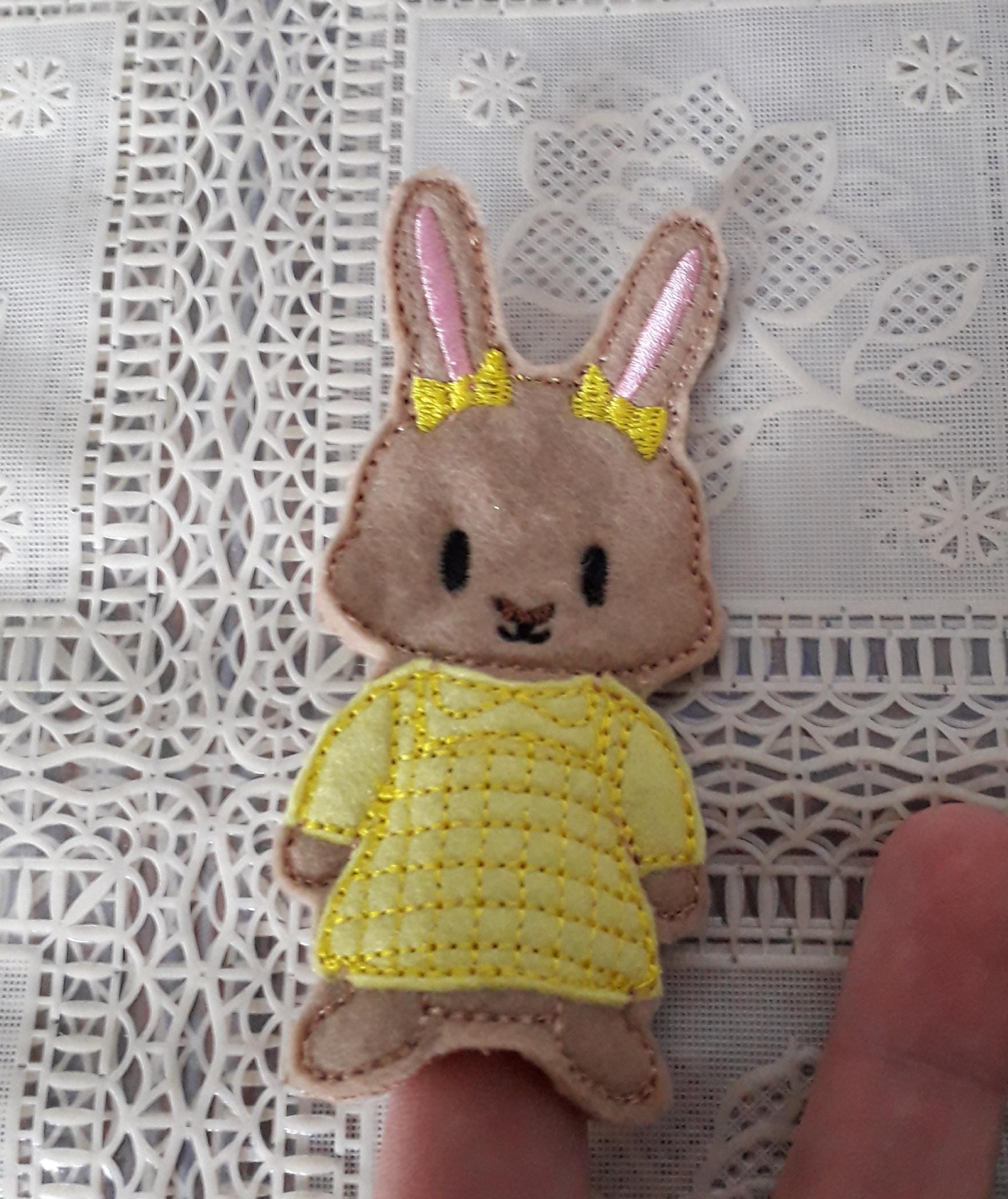 Peter Rabbit Felt Pattern Handmade Peter Rabbit Felt Finger Puppet Gift Set - Etsy