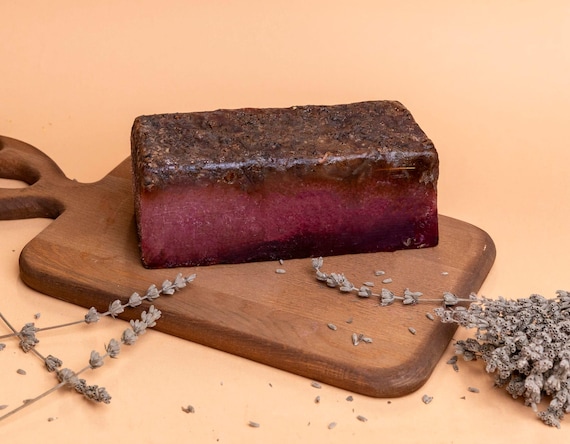 Handmade Lavender Soap Bar: Natural Vegan Aromatherapy Cleanser