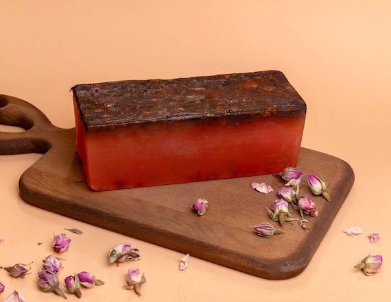 Handmade Rose Soap Bar: Natural Vegan Aromatherapy Cleanser