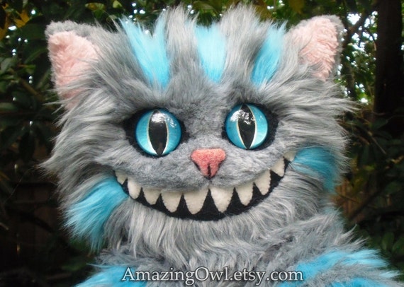 chat cheshire peluche