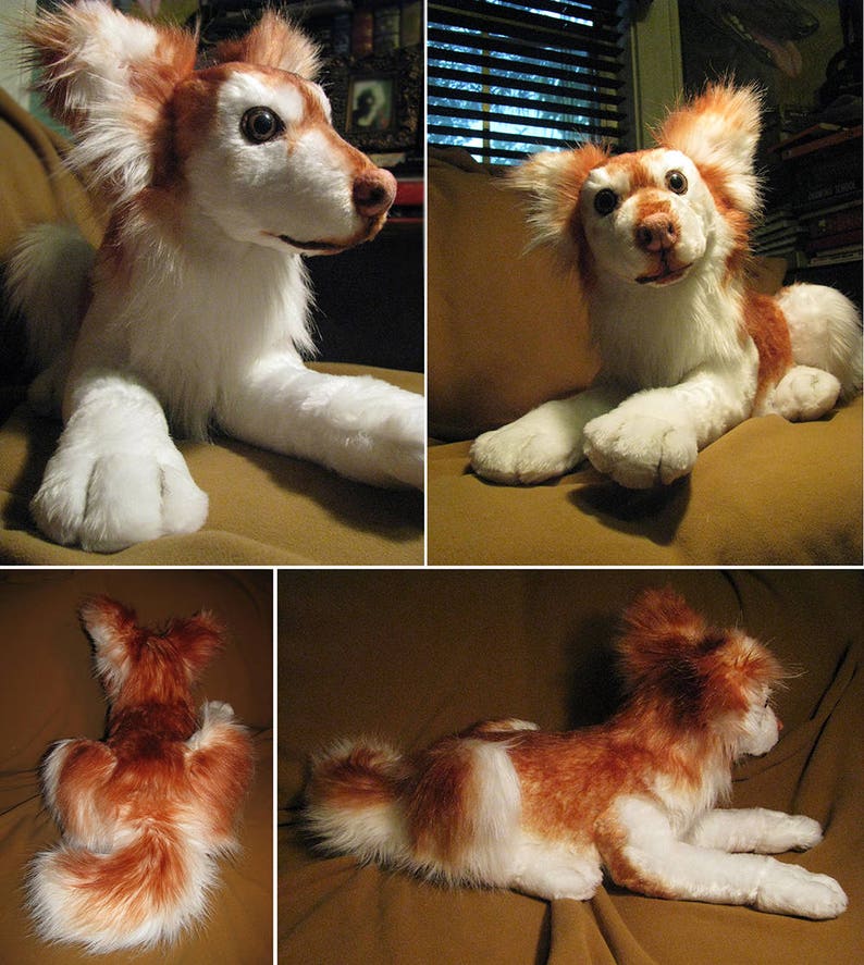 Custom Dog Portrait Plush any breed image 3