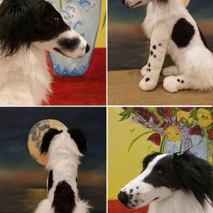 Custom Dog Portrait Plush any breed image 2