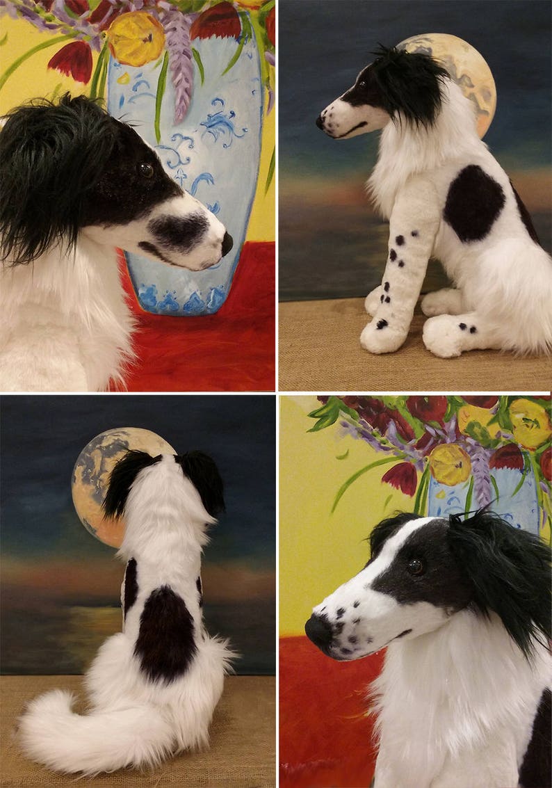 Custom Dog Portrait Plush any breed image 2