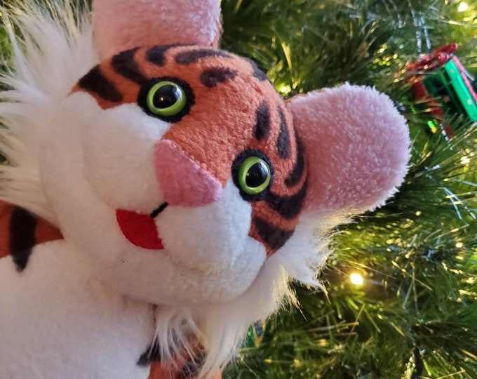 Rugby Tiger Plush Etsy