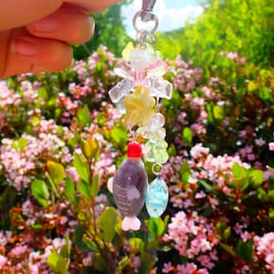 Portachiavi Shoyu Tai / Pesce in argilla polimerica con salsa di soia