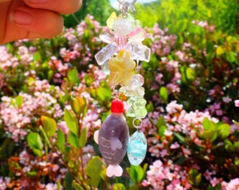 Portachiavi Shoyu Tai / Pesce in salsa di soia in argilla polimerica