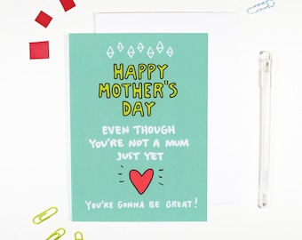 Expectant Mother's Day Mother To Be Card