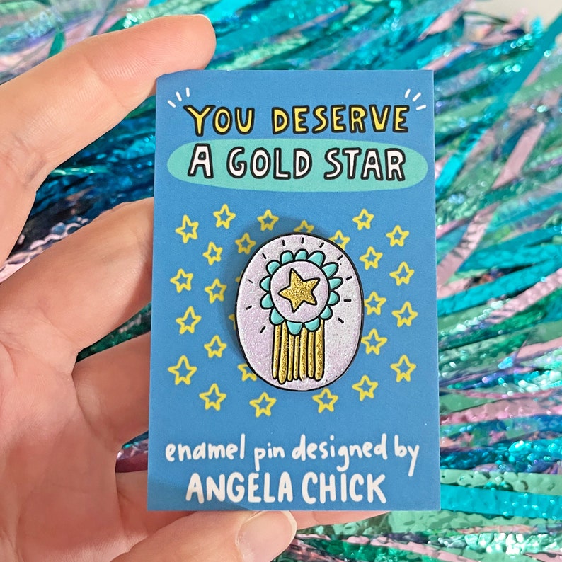 You Deserve A Gold Star Card Etsy