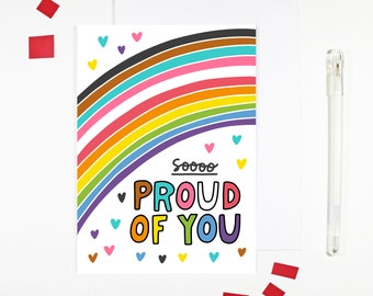 Proud Of You - LGBTQIA+ Coming Out Card