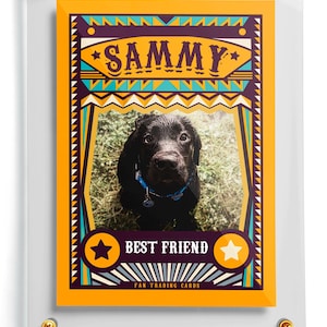 Great Pet Card | Family Gift | Black Lab Card | Create Your Own Custom Card | Cute Trading Card | Dog Lover Card | Black Lab Trading Card