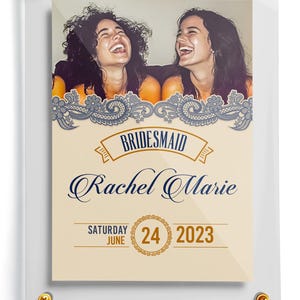 Cartão de madrinha de casamento | Cartão especial para casamento | Diversão para convidados de casamento | Cartão de troca de fãs | Momento de casamento | Cartão de casamento exclusivo | Cartões de madrinha de casamento