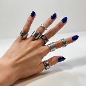 Mystery Spoon Ring | Vintage Spoon Ring | Silver Spoon Ring | Stainless Steel Ring | Handmade Ring