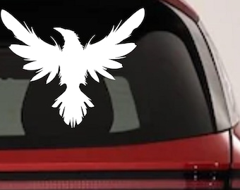 Raven Crow Vinyl Decal Sticker - Car, Truck, Laptop Window