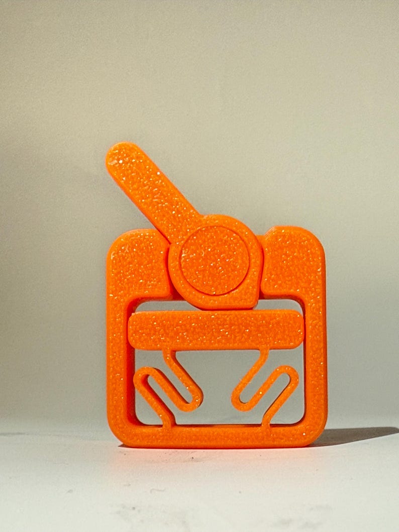 Toggle Button Fidget Fidget Toggle Switch – 3D Printed Desk Toy for Focus, Stress Relief ...