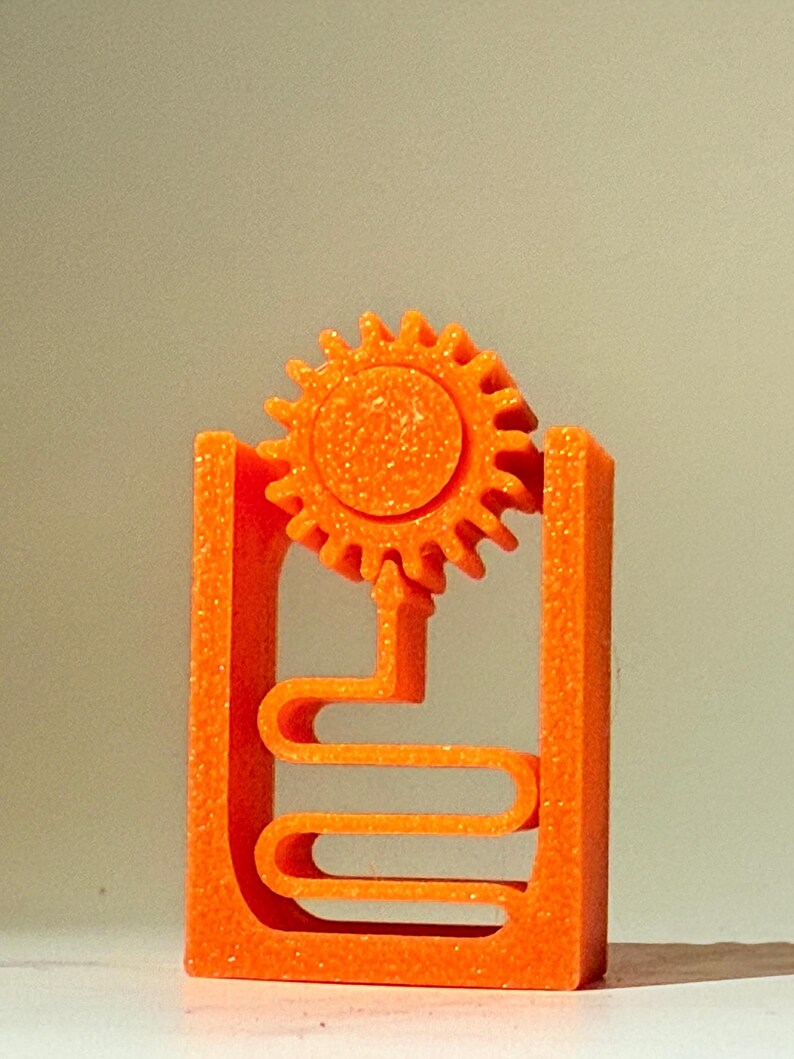 Clicker Wheel Fidget Toy – 3D Printed Tactile Spinner for Focus ...