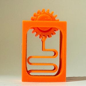 Clicker Wheel Fidget Toy – 3D Printed Tactile Spinner for Focus ...