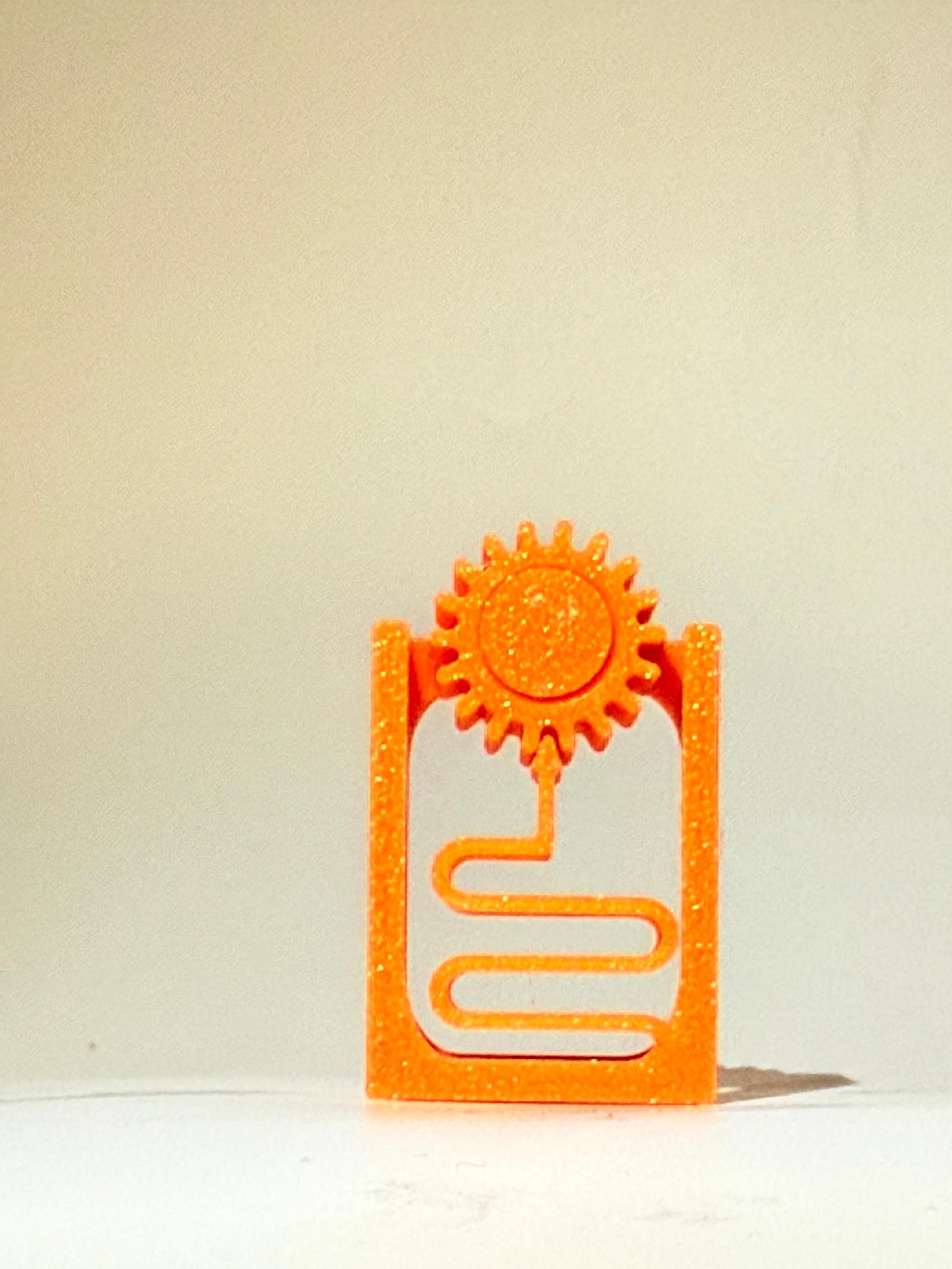 Clicker Wheel Fidget Toy – 3D Printed Tactile Spinner for Focus ...