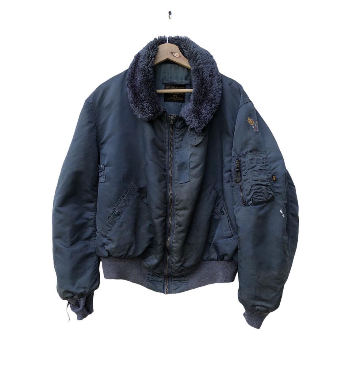 ネイビー B-15Cフライトジャケット　90s vintage 50s USAF B-15C フライトジャケット 36 | ACORN Buy Sell Vintage