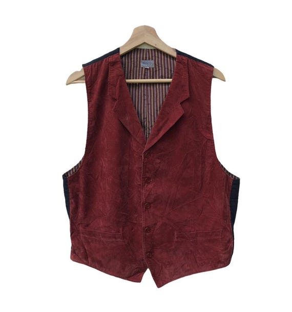 Vintage Kenzo Two Tone Vest Jacket