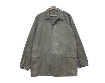 60s  USN ユーティリティージャケット　N-4  vintage Vintage 60s US Navy N4 Utility Deck Jacket Mens XL Military