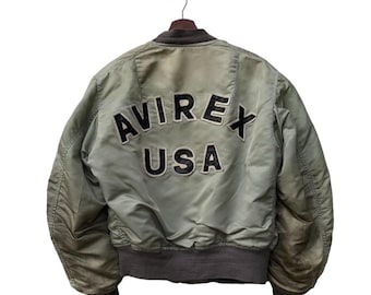 Chaqueta de aviador vintage Axirex tipo Ma 1
