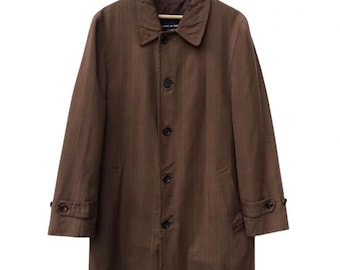 Vintage Runway AD 1996 Comme Des Garçons Homme Plus chaqueta de abrigo largo