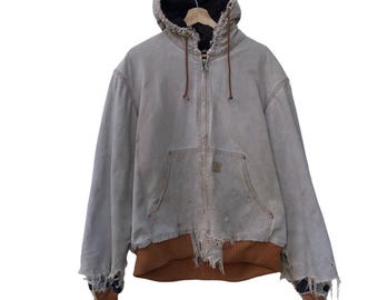 Chaqueta desgastada vintage de Carhartt