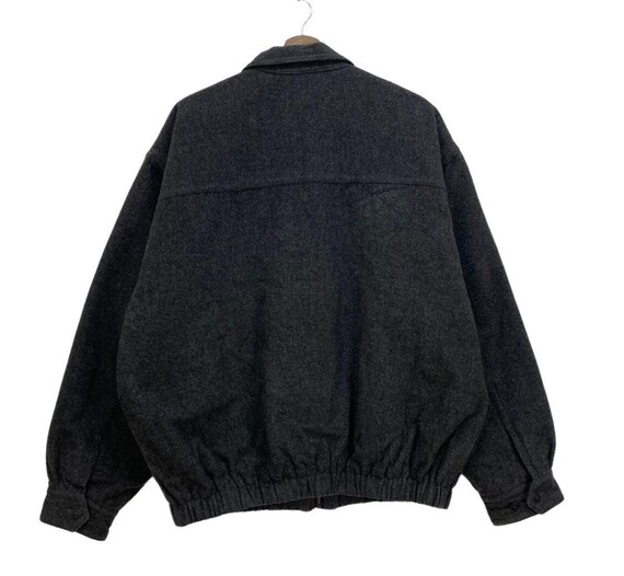 Vintage Lacoste Bomber Wool Jacket - Etsy