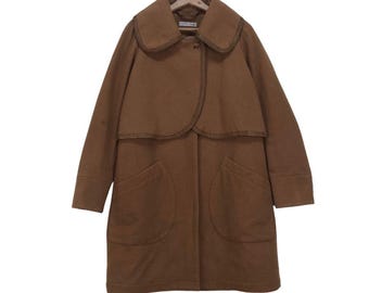 Tsumori Chisato Faux Fur Fleece Jacket - Japanese Designer Medium