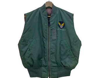 Vintage Go Company Army Air Force Vest Jacket