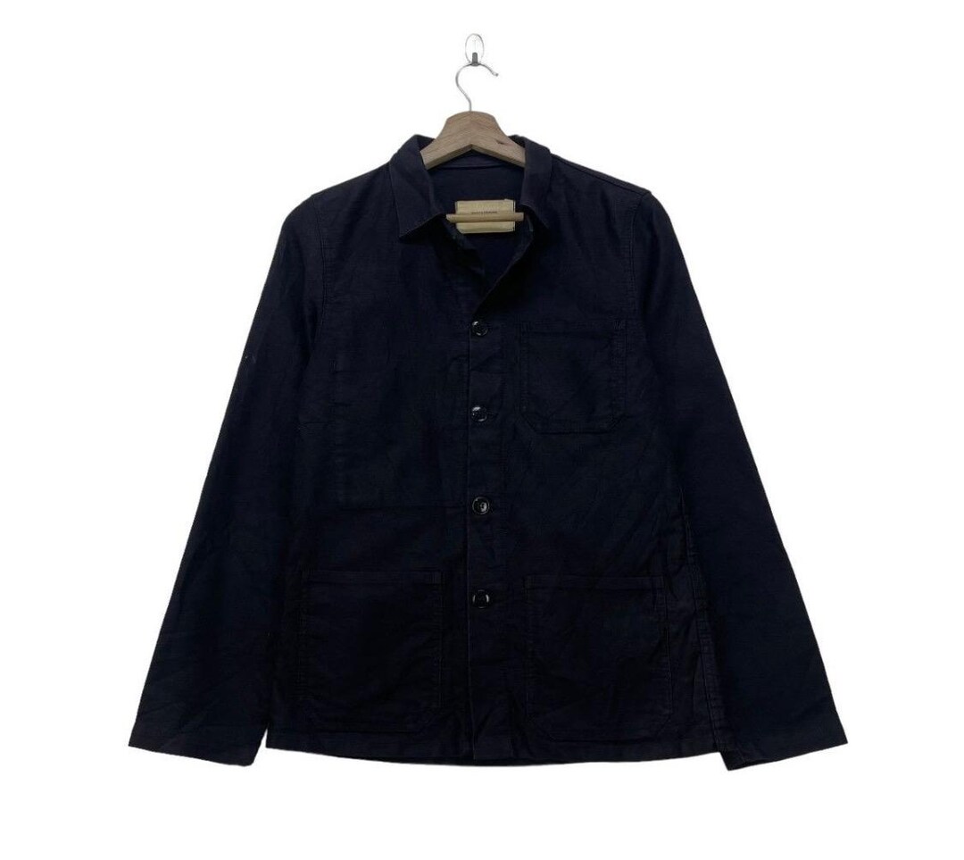 Zucca Travail Fabrique France 100cotton Jacket - Etsy New Zealand