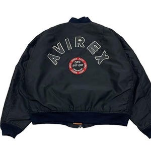 Vintage Avirex Reversible USAF MA 1 Bomber Jacket Flight