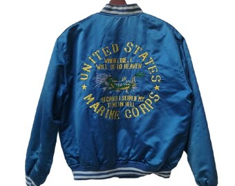 ヴィンテージ 90s スカジャン ドラゴン 日本ブランド スカジャン M