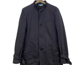 English Fashion Designer!!! Vintage KATHARINE HAMNETT BLOUSON Fur