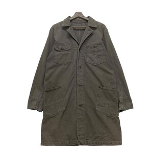 Vtg 90s Lee Sanforized Union Made Chore Coat Workwear