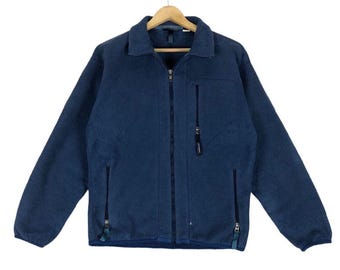 Vintage 1990s Patagonia T-snap Fleece Kids Sweater Size 13-14