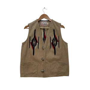 Vintage Chimayo Wool Blanket Jacket - Etsy