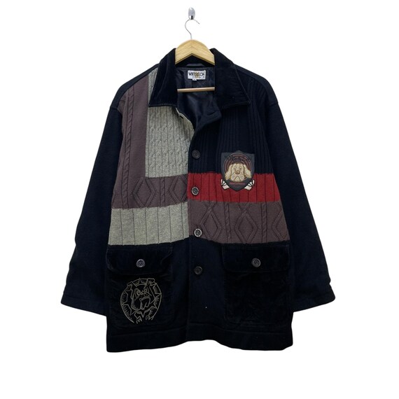 Vintage Wike & Lon International knit sweater Jacket