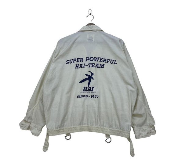 Vintage 80s Hai Sporting Gear Bomber Jacket - Etsy UK