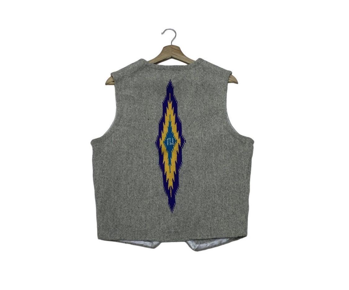 Vintage Ortega Chimayo Blanket Native Vest Jacket - Etsy