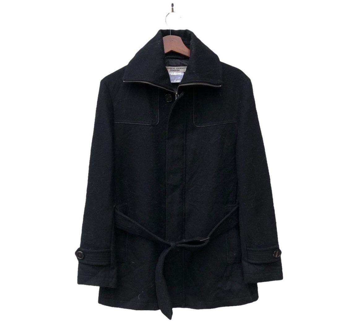 ジャケット・アウター 90s KATHARINE HAMNET LONDON Long Coat Vintage Katharine Hamnet London Coat Jacket - Etsy Australia